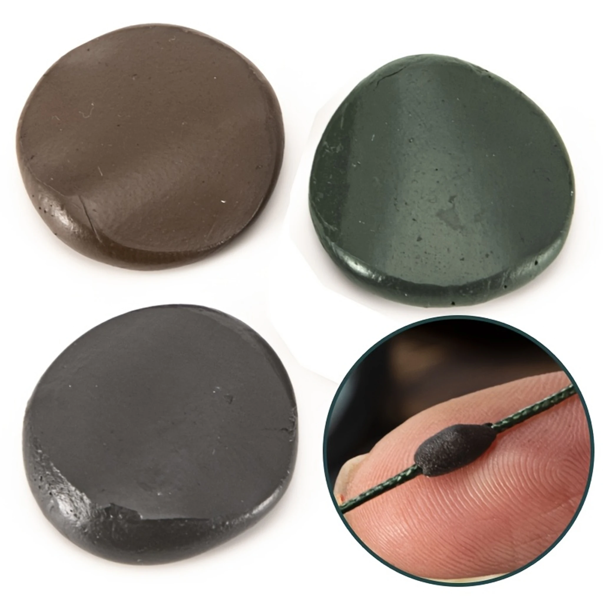 15g/Packung Angelblei: Waschbarer, formbarer Wolfram-Schlamm-Sinker für den Grund – Europäisches Wolfram-Schlamm-Gegengewicht-Zubehör