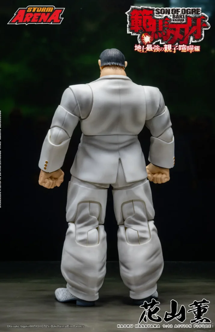 【UA】Figuras de acción Storm Kaoru Hanayama Baki STROM ARENA, escala 1/12, nuevos, modelo de juguete, regalos