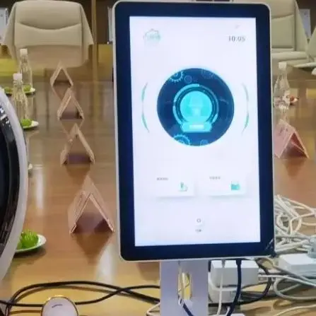 Multi-spektraler Hautanalysator – 10 Lichttechnologie, Erkennung von 20 Hautkonzern, professionelles KI-Schönheitssystem mit Analysenbericht