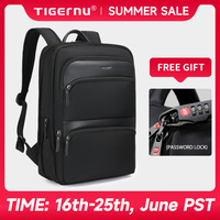 Tigernu Expandable Backpack Men Thin Bags For Men Travel Backpack Waterproof Male 15.6inch Laptop Backpack Bag Mochilas Knapsack