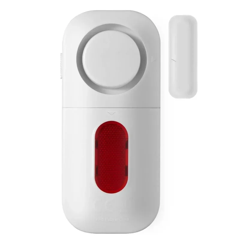 

Wireless Door Window Sensor Alarm Magnetic System, Longer Battery, 1pcs, Home Entry Burglar Security Device, 130bp Safety