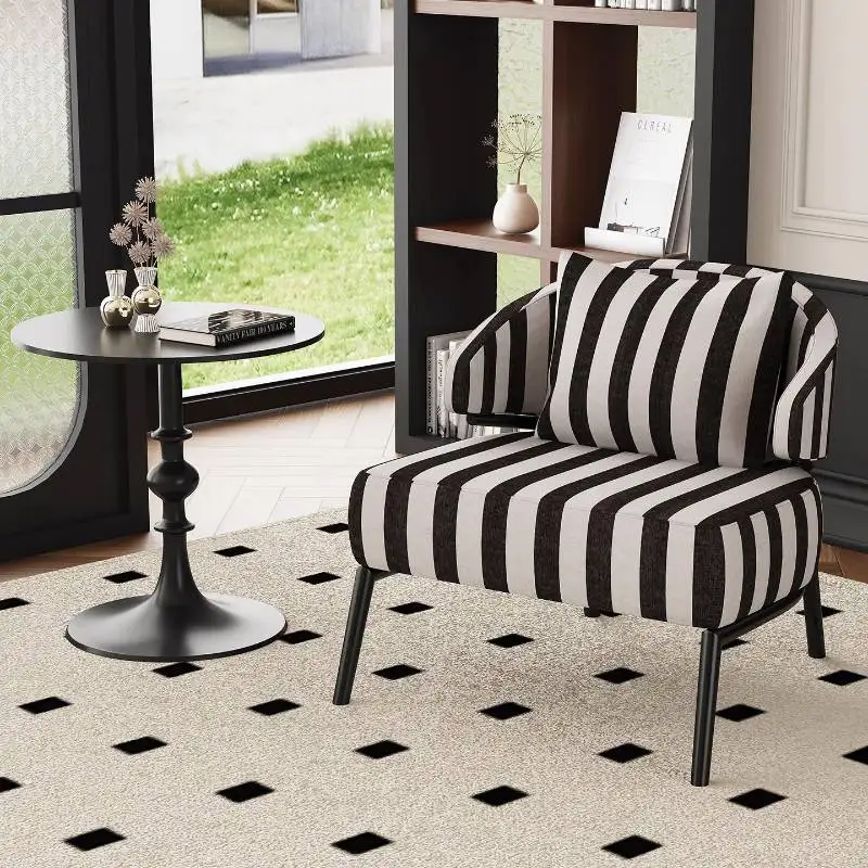 

Zebra Art Living Room Chairs Trending Italian Single Chaise Chairs Living Room Ergonomic Luxury Relax Sessel Furniture Home