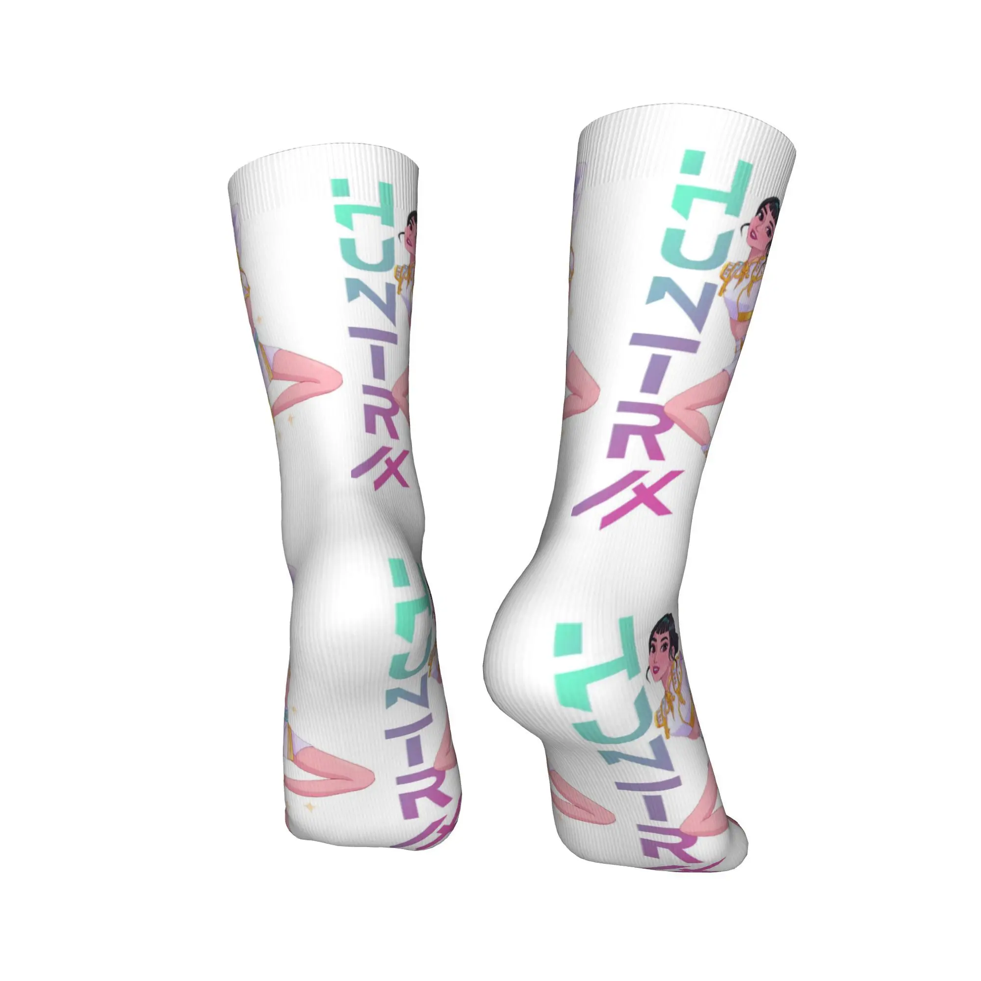 KPop 악마 사냥꾼 스타킹 현대 양말 커플 부드러운 양말 겨울 야외 스포츠 맞춤형 미끄럼 방지 양말 선물