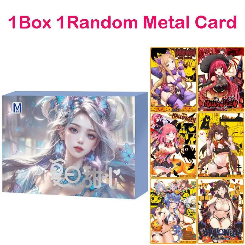 

Newest Summer Sweetheart Collection Card Goddess Story Waifu Booster Box ACG TCG CCG Doujin Toys And Hobby Gift With Metal Card