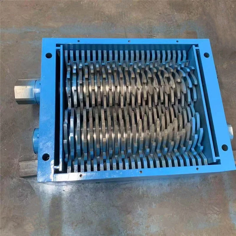 

Dete Double Shaft Shredder Chamber Box Blade for Wood Paper Plastic Metal Tyre Shredder