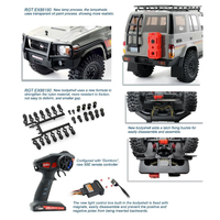 RC Car RGT 1/10 EX86190 LC76 RTR 4WD Simulation Climbing Car RC Off-road Vehicle Wltoys