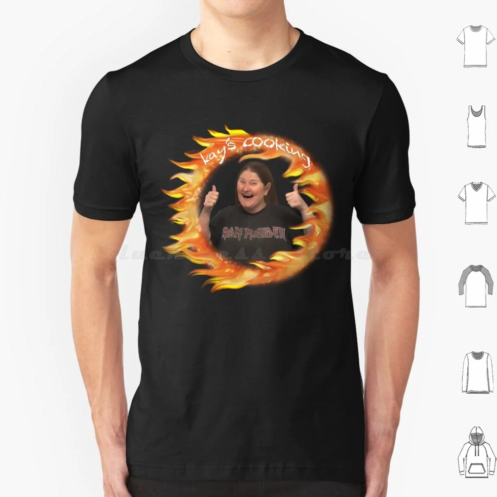 Kay's Cooking-Two Thumbs Up T Shirt Big Size 100% Cotton Kays Cooking Cringe Fail Funny Humor Kay Cooking Youtube Youtuber