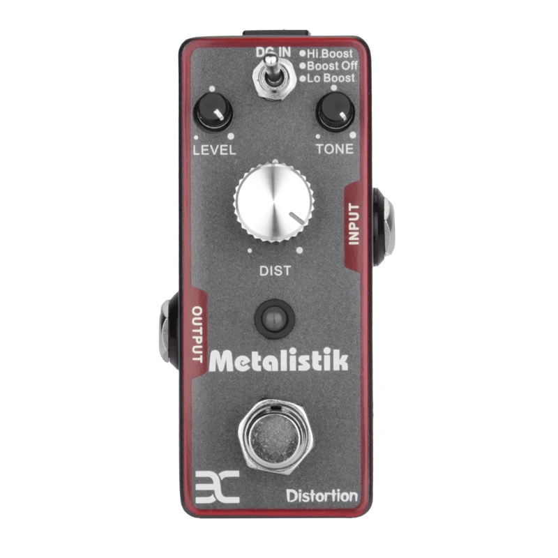 ENO TC11 Metalistik Metal Distortion Electric Guitar Effect Pedal 3 Working Modes Lo Boost/Boost Off/Hi Boost Guitar Parts