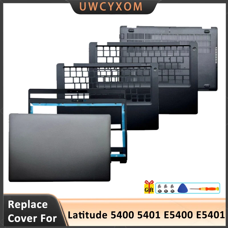 

New Laptop Cover For Latitude 5400 5401 E5400 E5401 LCD Back Cover Rear Lid Top Case/Front Bezel /Hinge
