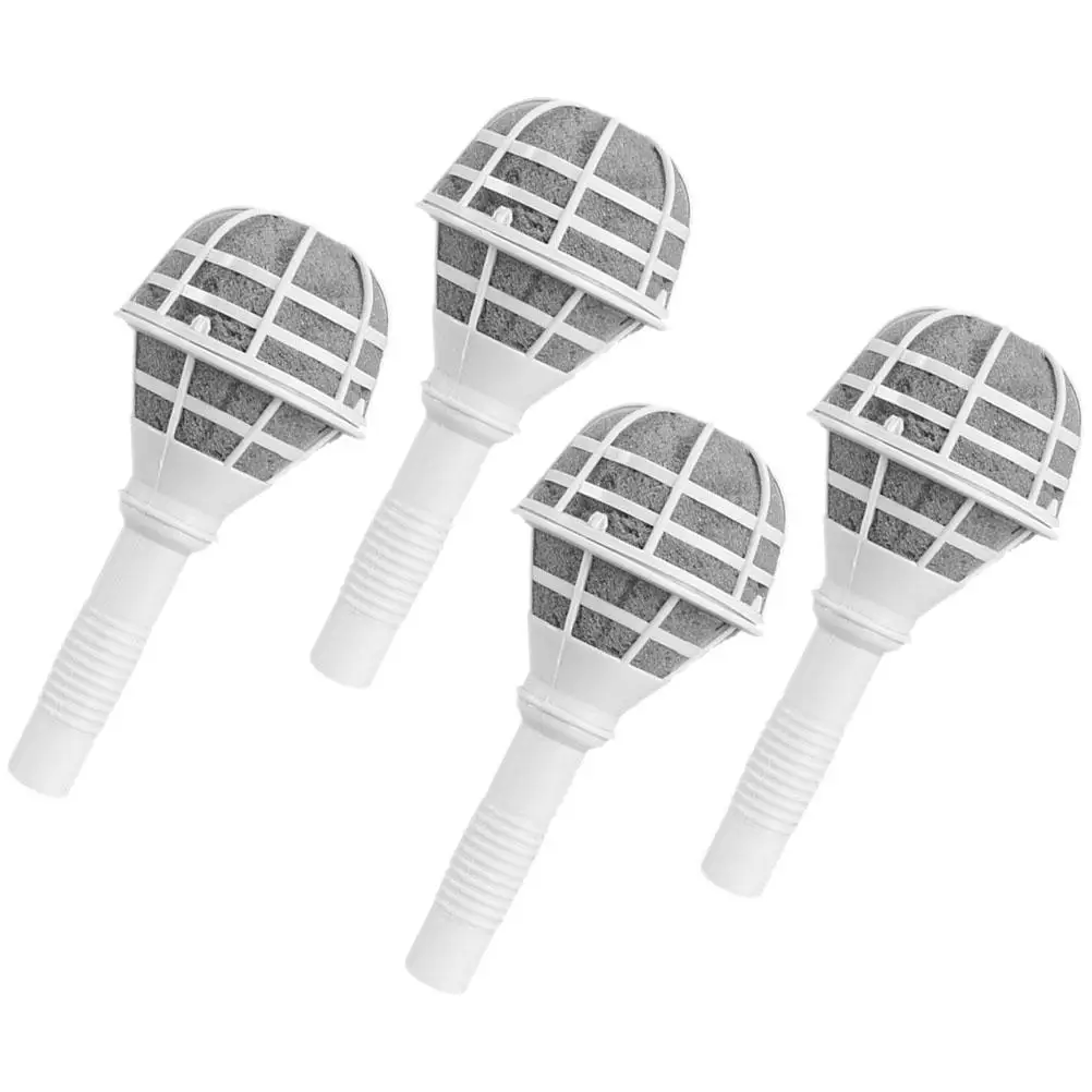 

6pcs Flower Packaging Materials Bridal Bouquet Holder Wedding Decor Plastic Floral Handle DIY Accessories Lightweight Storage