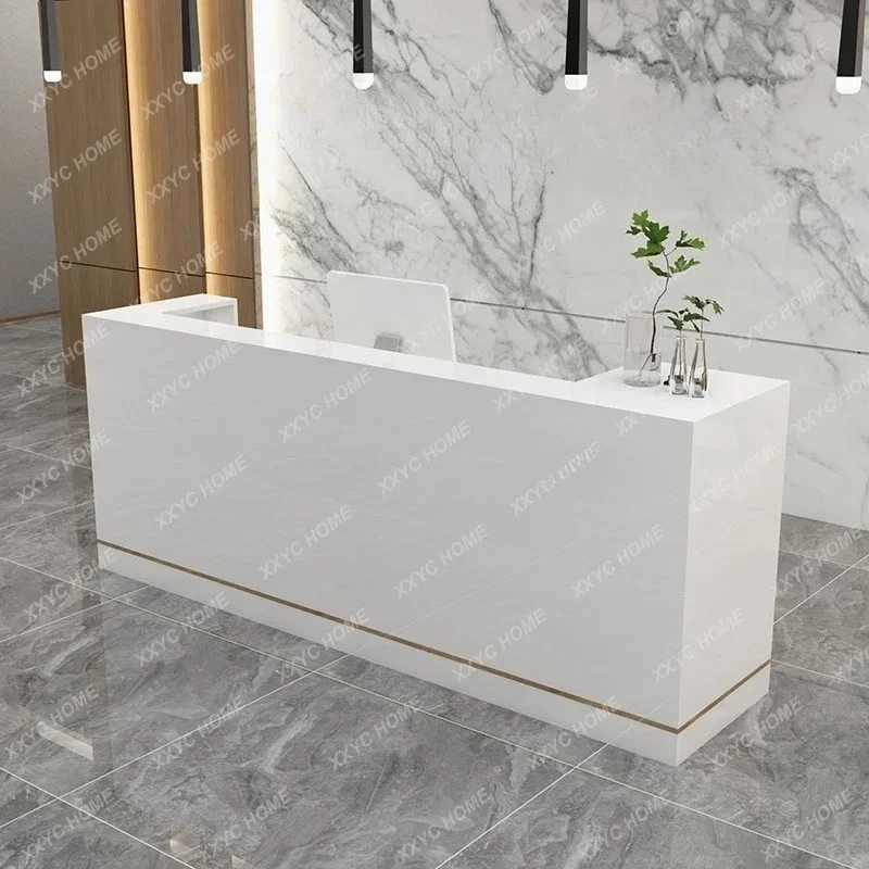 

A Minimalist Small Reception Desks Luxury Kitchen Beauty Salon Reception Desks Checkout Clinic Counter Restaurant Unique Furnitu