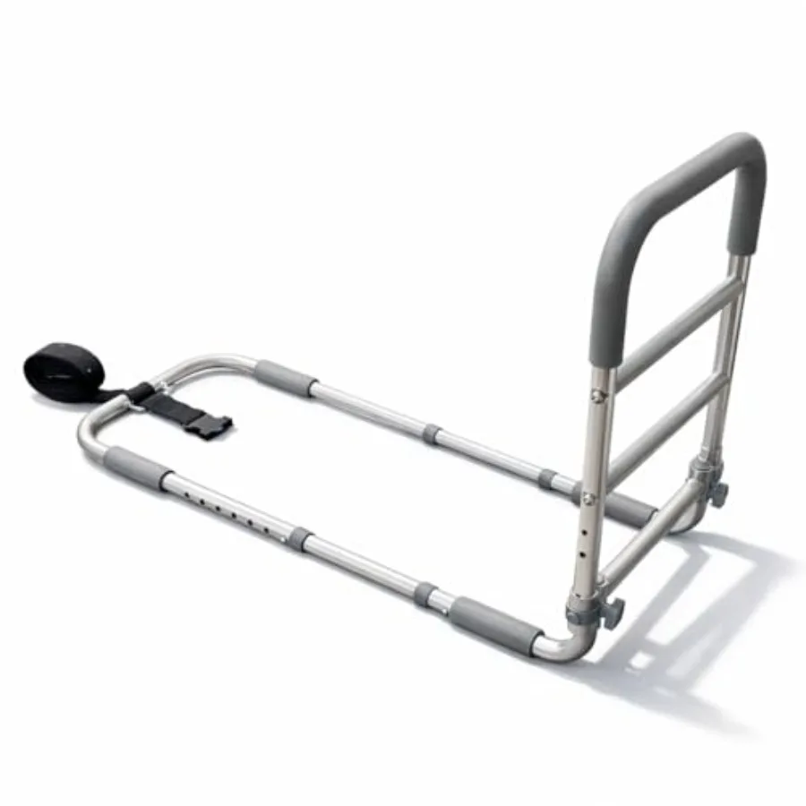 

Bed Rails for Elderly Adults Safety ASTM and CPSC Approved Adjustable Bed Rail For Seniors Bed Cane with Non-Slip Ergonomic Han
