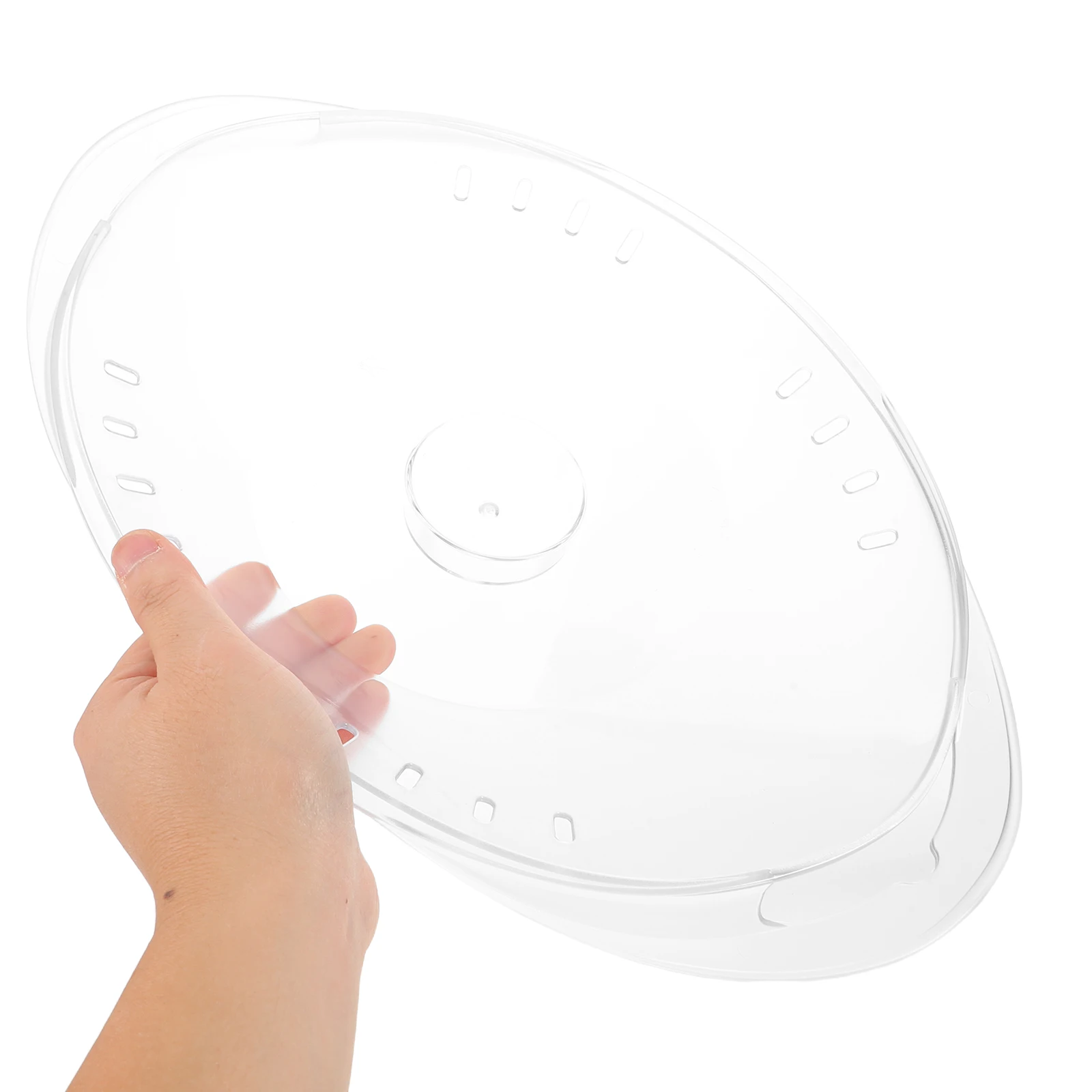 

Transparent Steamer Lid For Food Steamer Heat Resistant Plastic Kitchen Appliance Cover Replacement Clear Cooking Lid