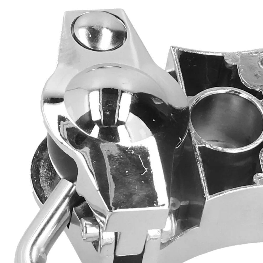 Premium Metal Tom Drum Rack Mount Silver Color Drum Mount Bracket Percussion Mounting Bracket For Drum