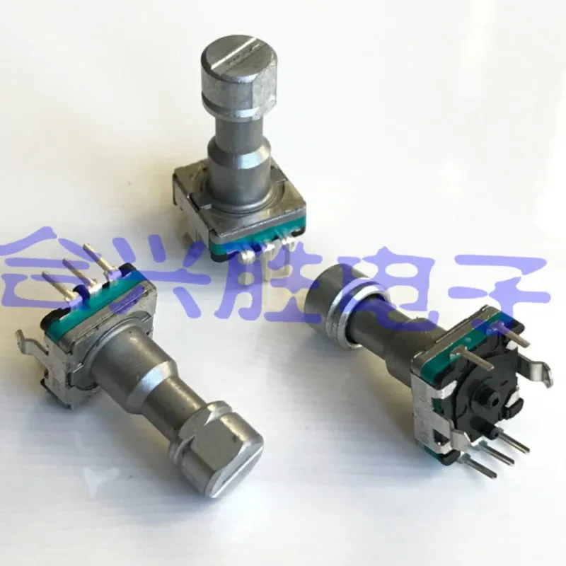 1 Piece EC11 Encoder CT200 Car Navigation Audio Menu Bluetooth Adjustment Knob 30 Positioning 15 Pulse Shaft Length 18MM