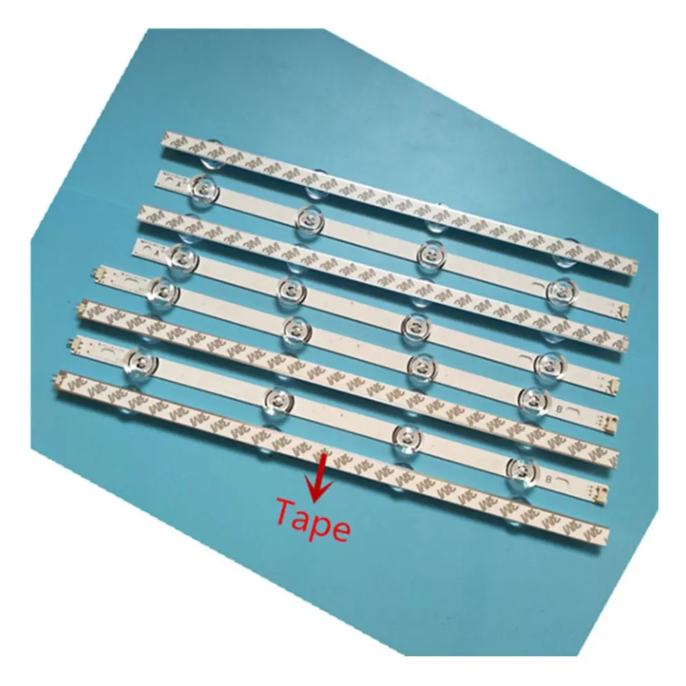 Faixa de luz de fundo da tevê para lg 42lf5610 42lf560v tiras led kit barras de luz de fundo para lg 42lf560v-zb 42lf5610-zf 42lb5610-zc lâmpadas faixas