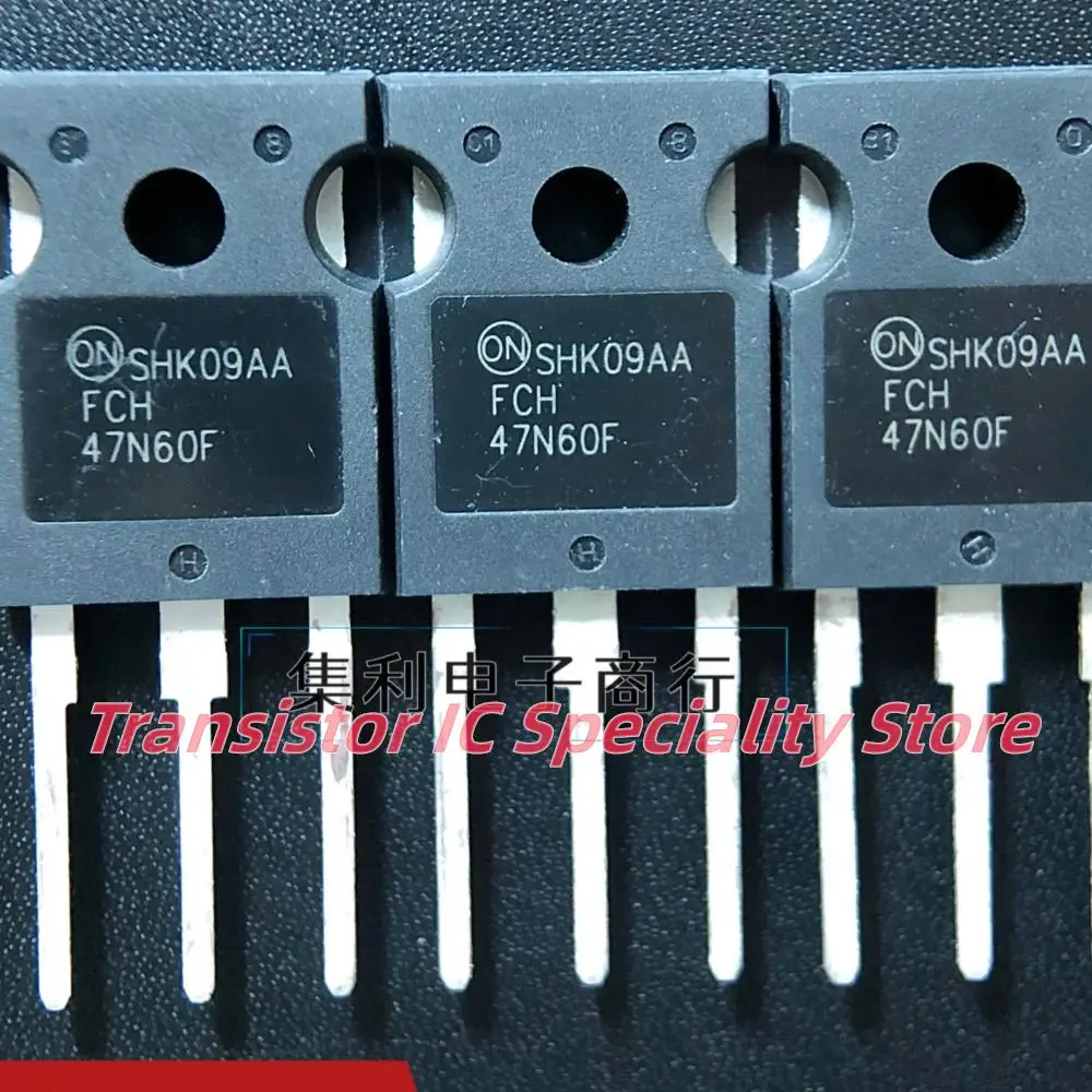 5PCS-10PCS  FCH47N60N  MOS TO-247 47A/600V Imported  Original  Best Quality