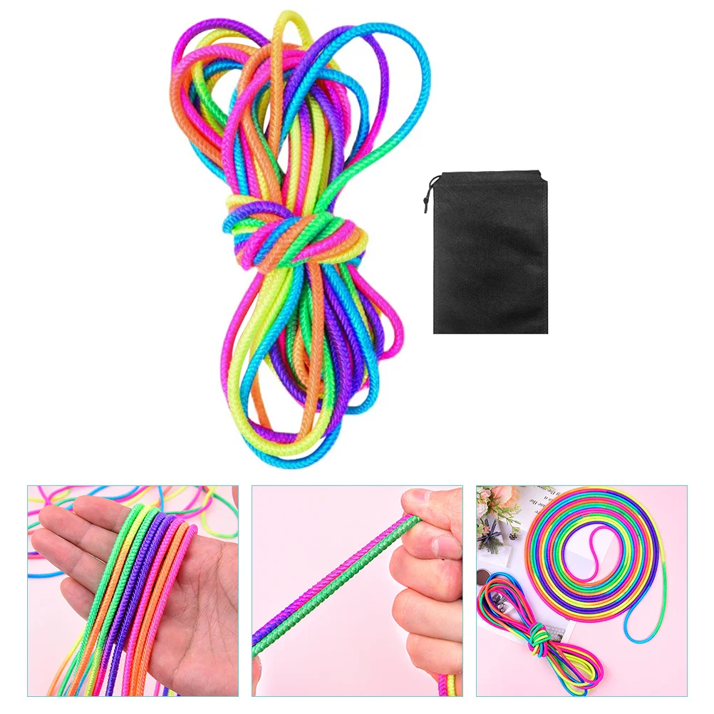 Rubber Band Kids Outdoor Game Toy Elastic Jumping Rope Bounce Party Chinese Plastic Kids' Interactive