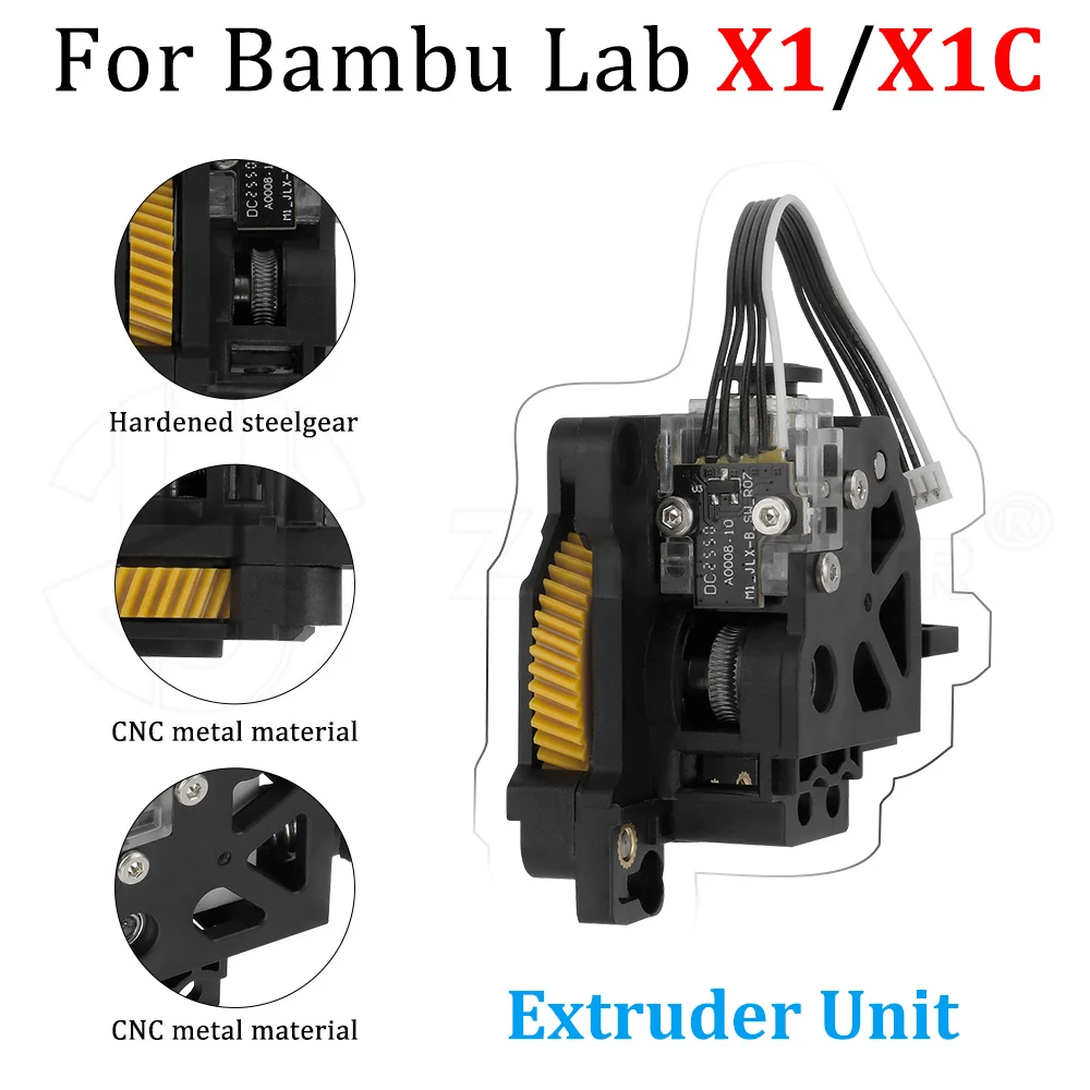 

Комплект для сборки экструдера для Bambu Lab X1 / X1C, комплект для замены экструдера, аксессуары для 3D-принтера