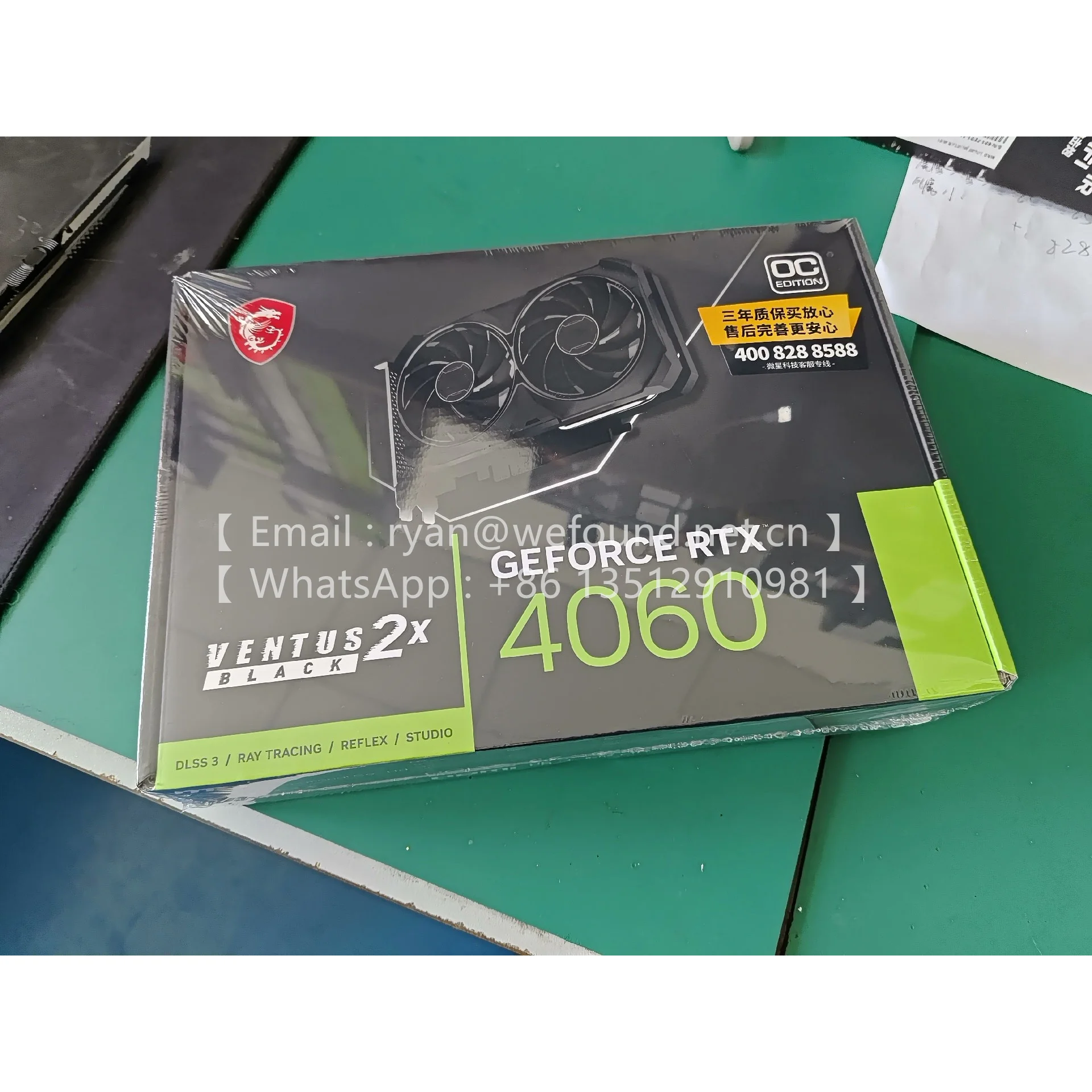 

Видеокарта ДЛЯ MSI GPU RTX 4060 VENTUS 2X BLACK 8G