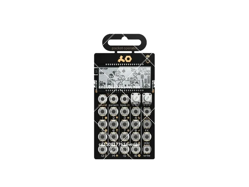 Portable Sampler Sequencer Pocket Synthesizer with Built-in Speaker, Tonic Edition for Music Production