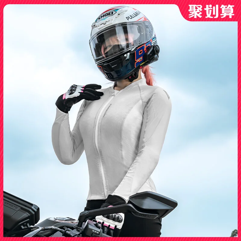 Motowolf Giacca da motociclista da donna Armatura da motociclista estiva Giacca da equitazione da strada certificata CE Abbigliamento da motociclista elastico femminile