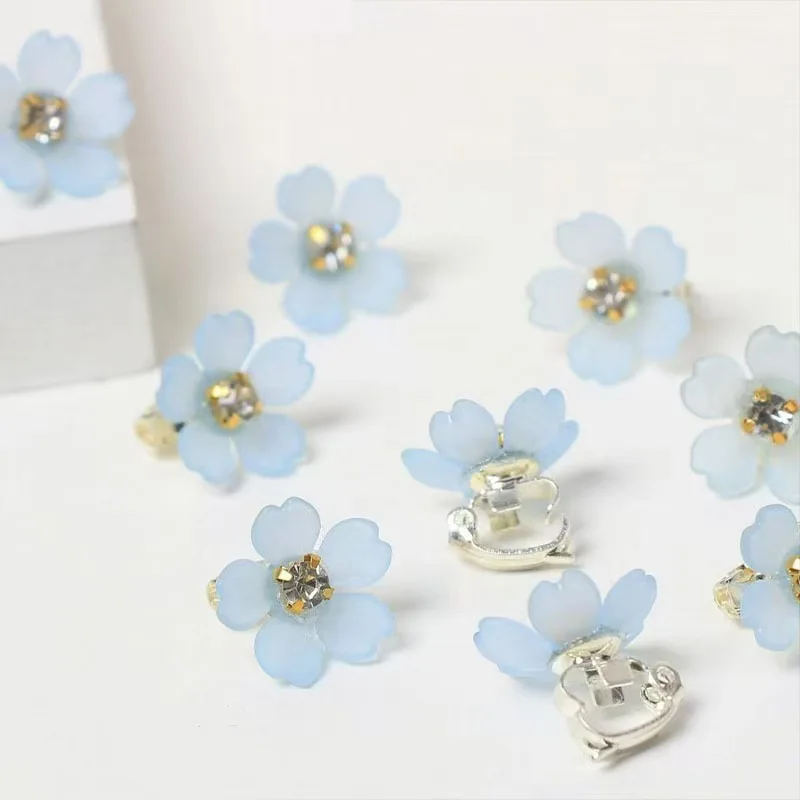 10 Stück Haarschmuck mit einem süßen Mini-Blumendesign, perfekt für die Erstellung süßer geflochtener und perlenbesetzter Frisuren – Detail 8