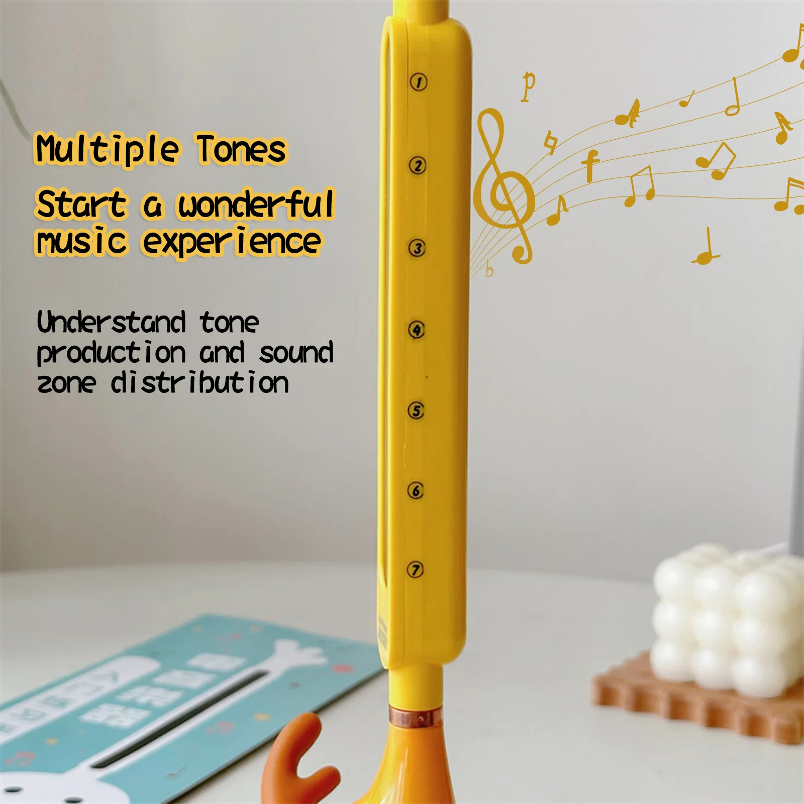 Electronic Erhu Adorable Mini Guitar Erhu Cute Cartoon Shape Music Synthesizer Early Educational Fun Gift