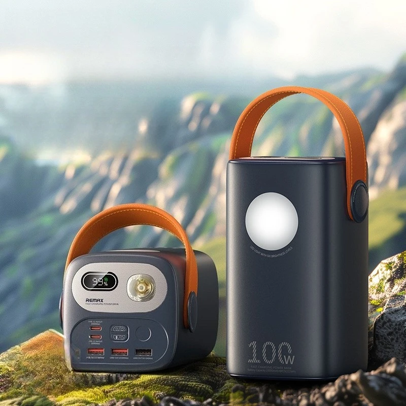 60000mAh High-capacity 100W High-power Outdoor Power Supply Portable Power Bank with Large Capacity Power Bank