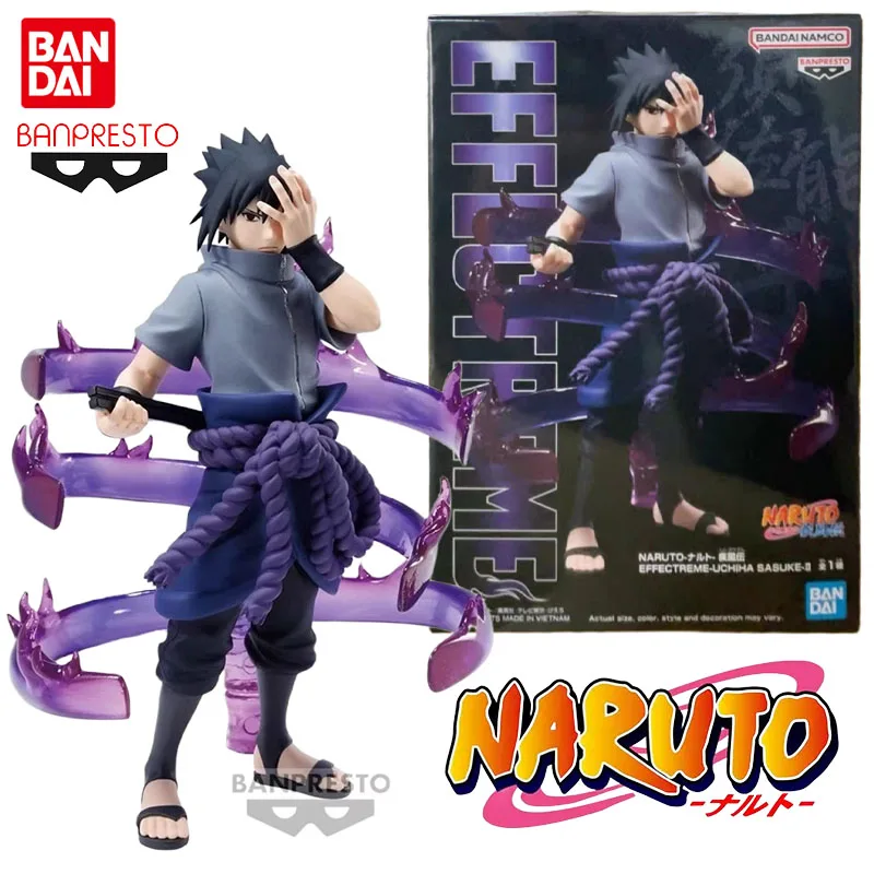 

Bandai Genuine Banpresto NARUTO Anime Figure EFFECTREME Uchiha Sasuke Susanoo Action Toys for Boys Girls Gift Collectible Model