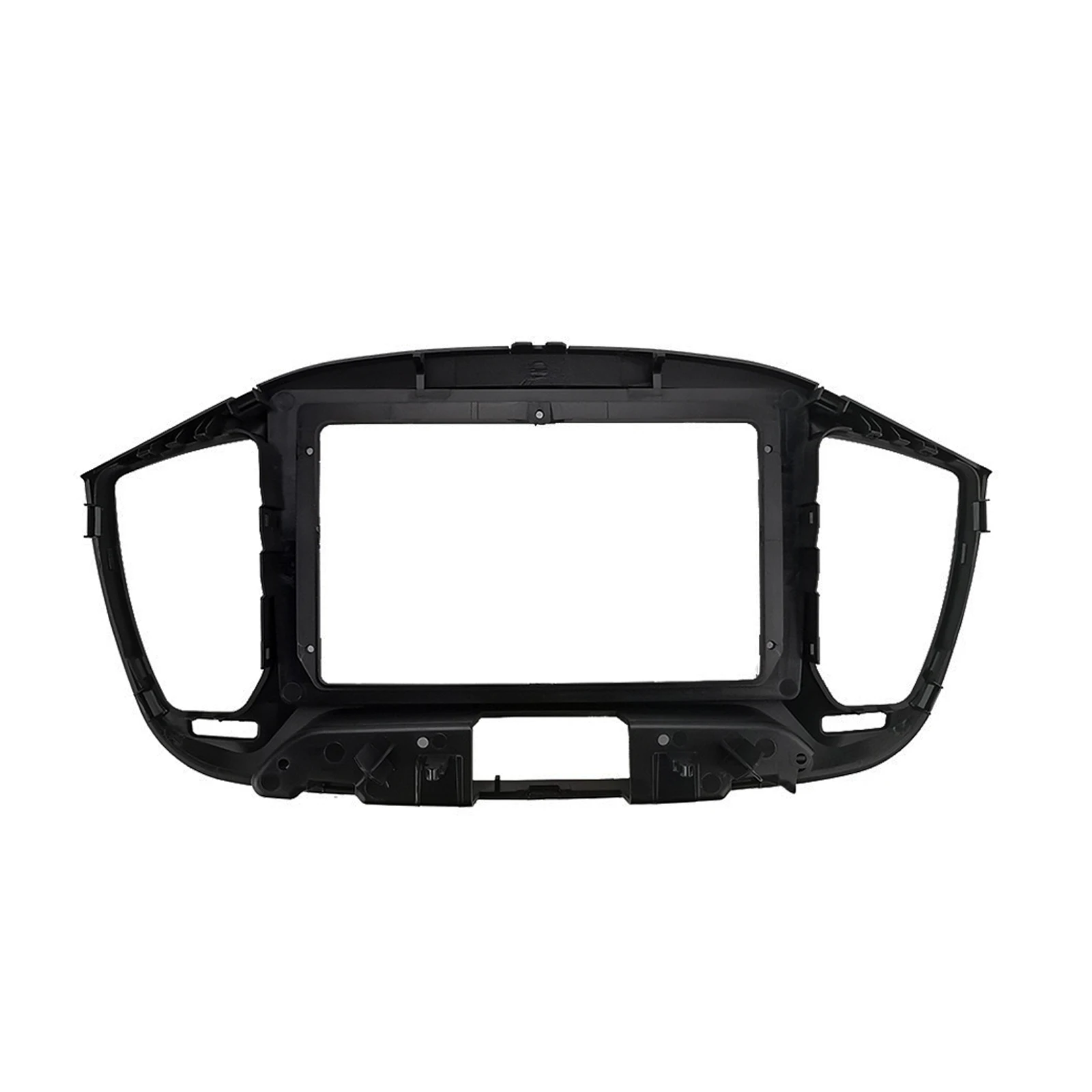 2 Din 9 بوصة راديو السيارة تركيب DVD GPS Mp5 البلاستيك فآسيا لوحة الإطار لشركة فيات UNO 2015-2020 داش جبل كيت #4