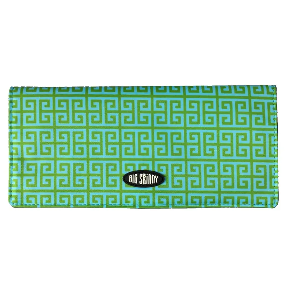 

Free ShippingWomen's Executive Bi-Fold Checkbook Slim Wallet, Holds Up to 40 Cards