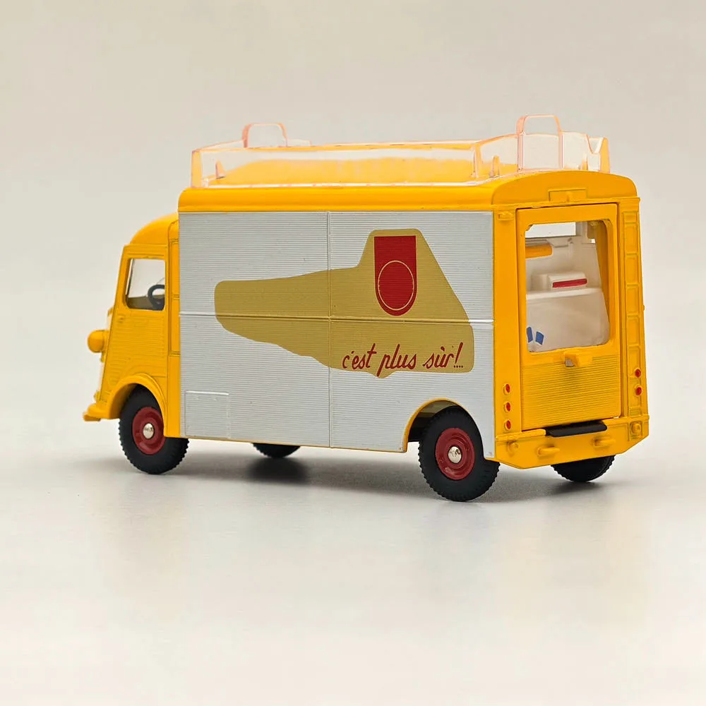 Atlas 1/43 DINKY TOYS 587 Camionnette 1200K Food Truck Diecast Models Car Collection Toys Gift