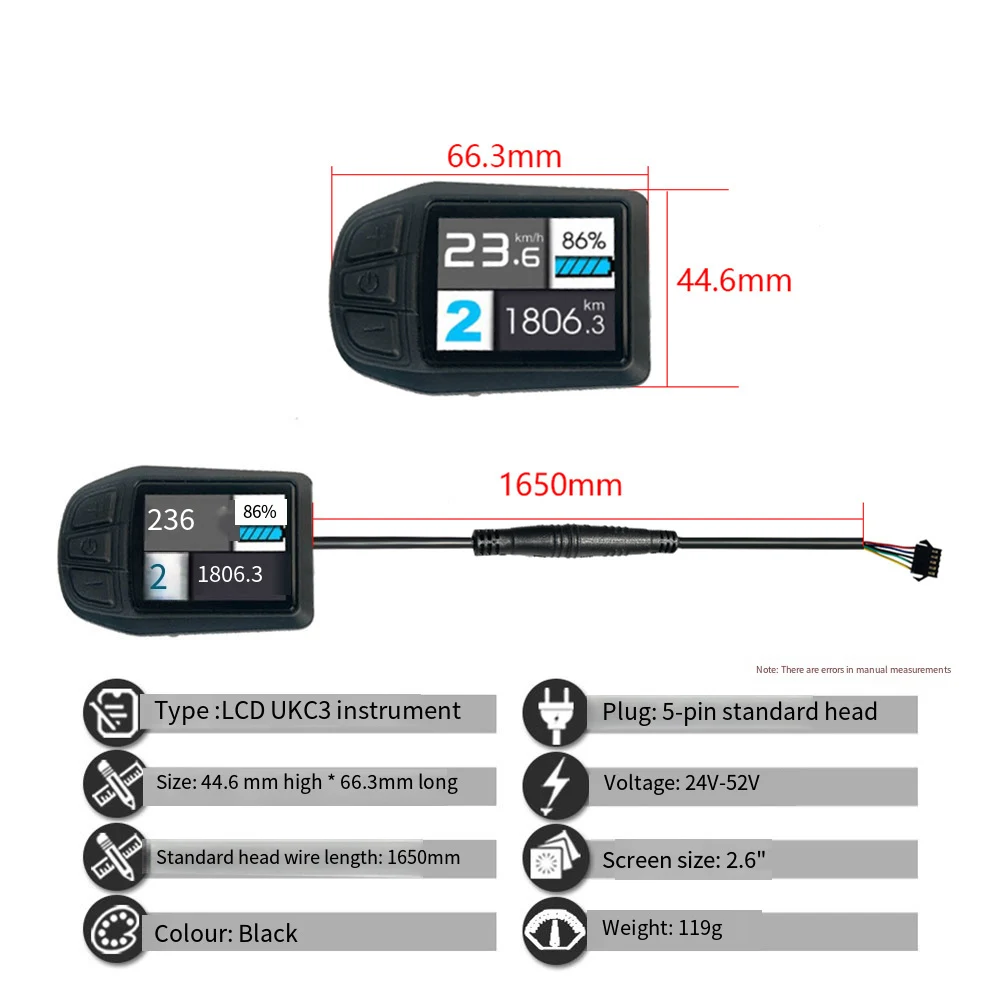 kit-de-controlador-de-bicicleta-electrica-panel-de-instrumentos-con-pantalla-a-color-ukc3-30a-40a-para-motor-de-24v-36v-48v-compatibilidad-de-750w-a-2000w