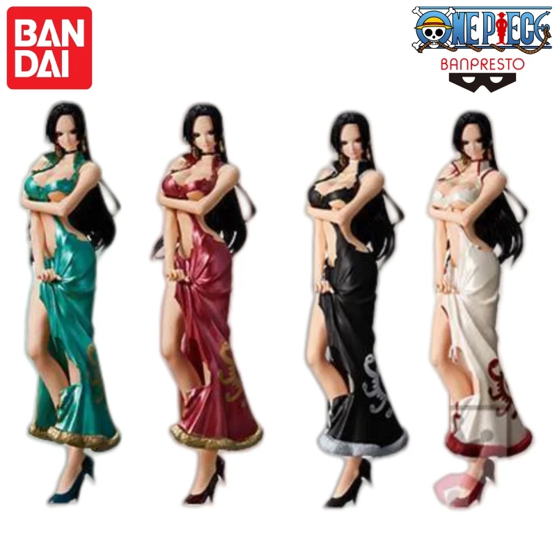 

In Stock Bandai Banpresto Original One Piece Glitter Glamours Boa Hancock Model Doll Brand New Boxed Action Figure