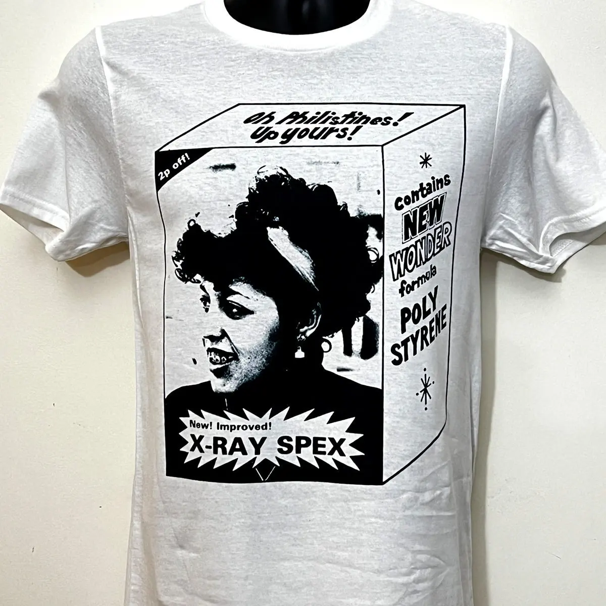 Poly Styrene Vintage Punk Rock Xray Spex T Shirt