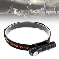 SST40LED Magnetic Charge Headlamp 1130lm 5Mode Super Bright Rechargeable Headlight Flashlight with Power Indicator Magnetic Tail