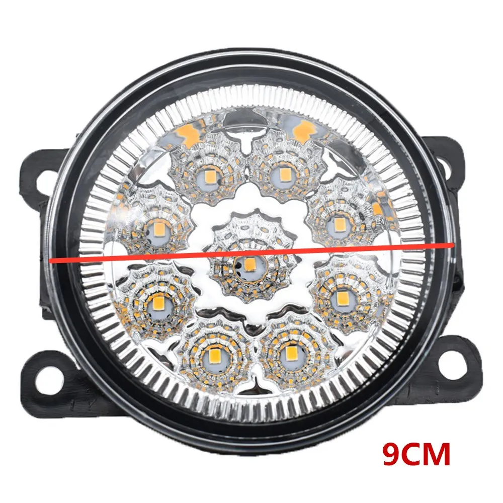 1pair Fog Lamp Assembly Super Bright Fog Lights For Renault Megane 2 Saloon LM 2003 2004 2005 2006 2007 2008 - 2015