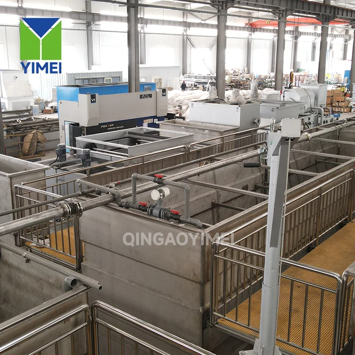 MBBR Integrated Intelligent Wastewater Chicken Slaughter house sewage treatment equipment Farm  Wastewater Treatment Plant