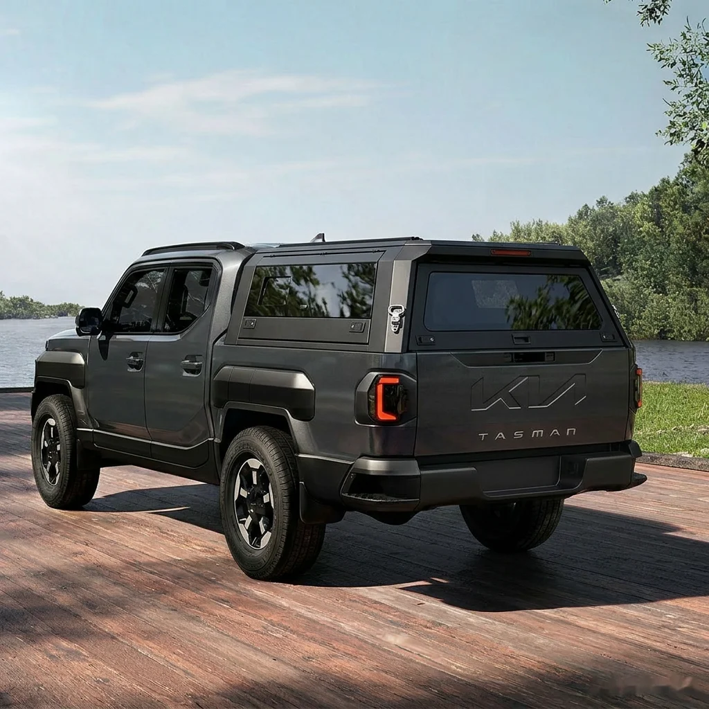 

Dream Garage TASMAN 2024+ Stock Available Overlanding UTE Canopy 4X4 Double Cab Truck Hard Tonneau Cover OEM-Style Fit Easy