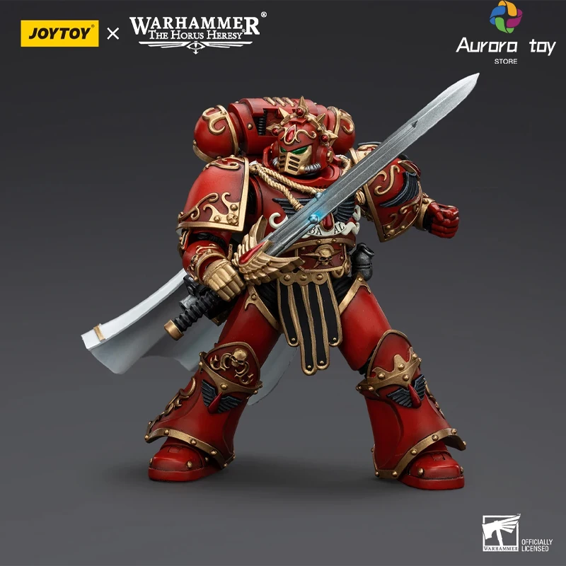 Joy Toy Anime Figure Warhammer The Horus Heresy Blood Angels Legion Praetor With Paragon Blade Action Figure Birthday Gift