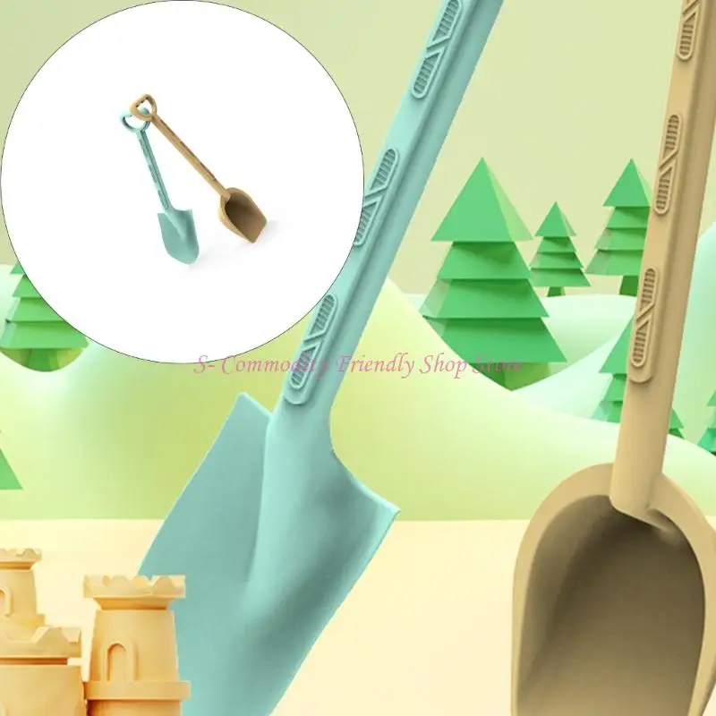85AE Kids Garden And Beach Shovel Toy Creativity Sand And Snow Play Shovel Toy 2PCS