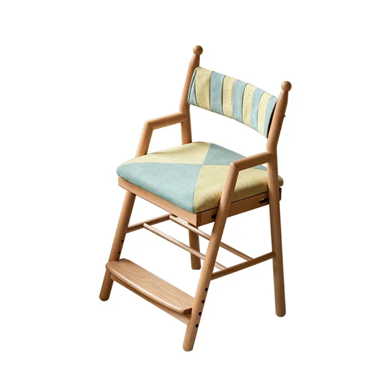 Children's Chair High Schoolboy Child Stool Furniture Kids Armchair Growing Room Childrens Chairs Auxiliary