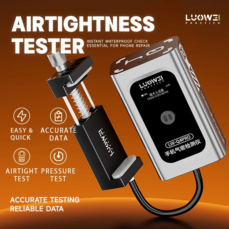Luowei Q4PRO Phone Airtightness Tester Waterproof Check Tool for Fast Accurate Pressure Testing in Mobile Repair Tools