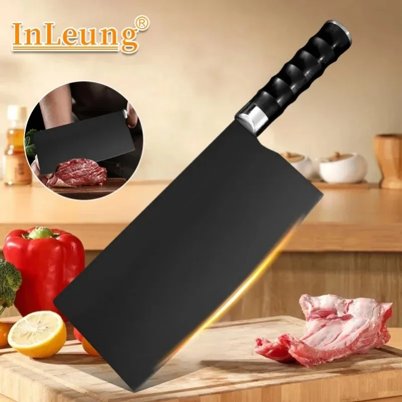 Sharp Kitchen Knive Cleaver Meat Fish Chopping Vegetable Butcher Knife Stainless Steel Utility Knife Chef Cooking Cutting Cutter