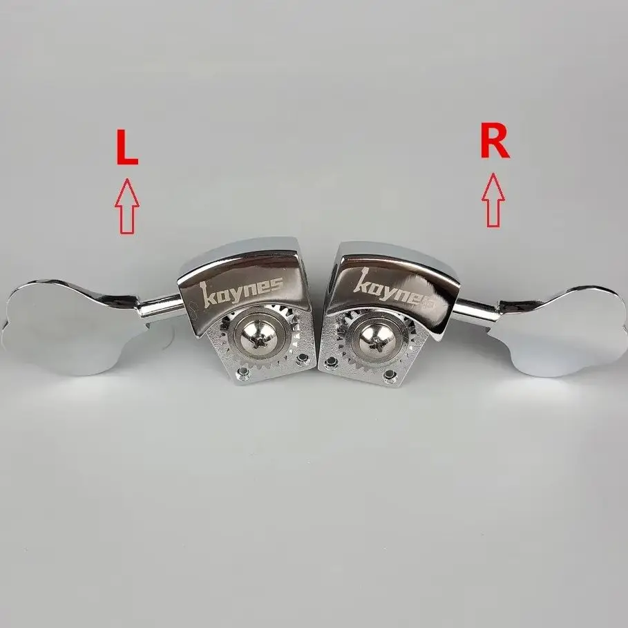 

Механизмы для электробас-гитары с открытой рамой, соотношение 1:26, хромированные, серебристые, для Jazz Precision DJ330