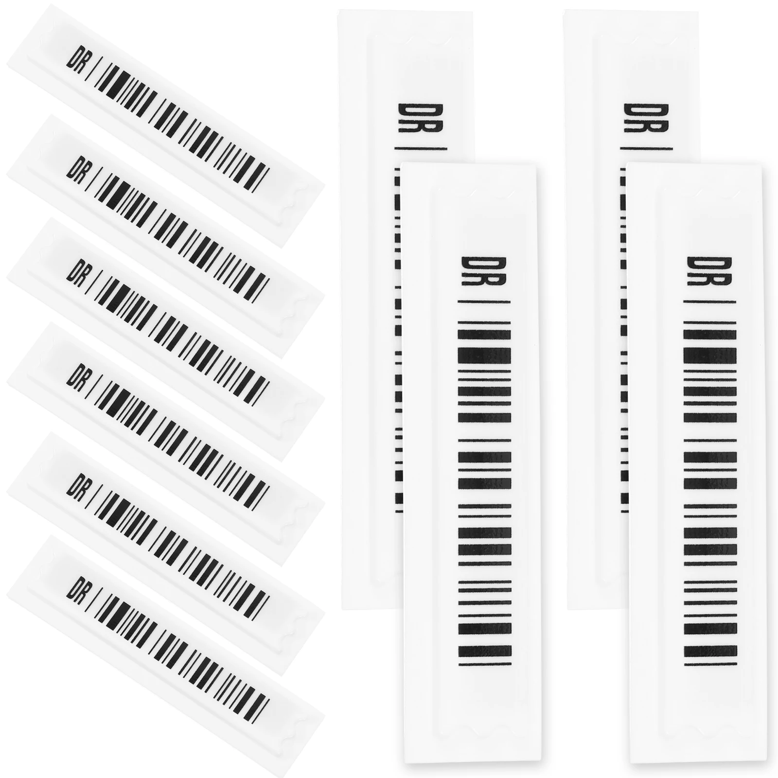 

108Pcs Anti-Theft Magnetic Strips Practical Commodity Anti-Theft Labels Supermarket Goods Security Tags