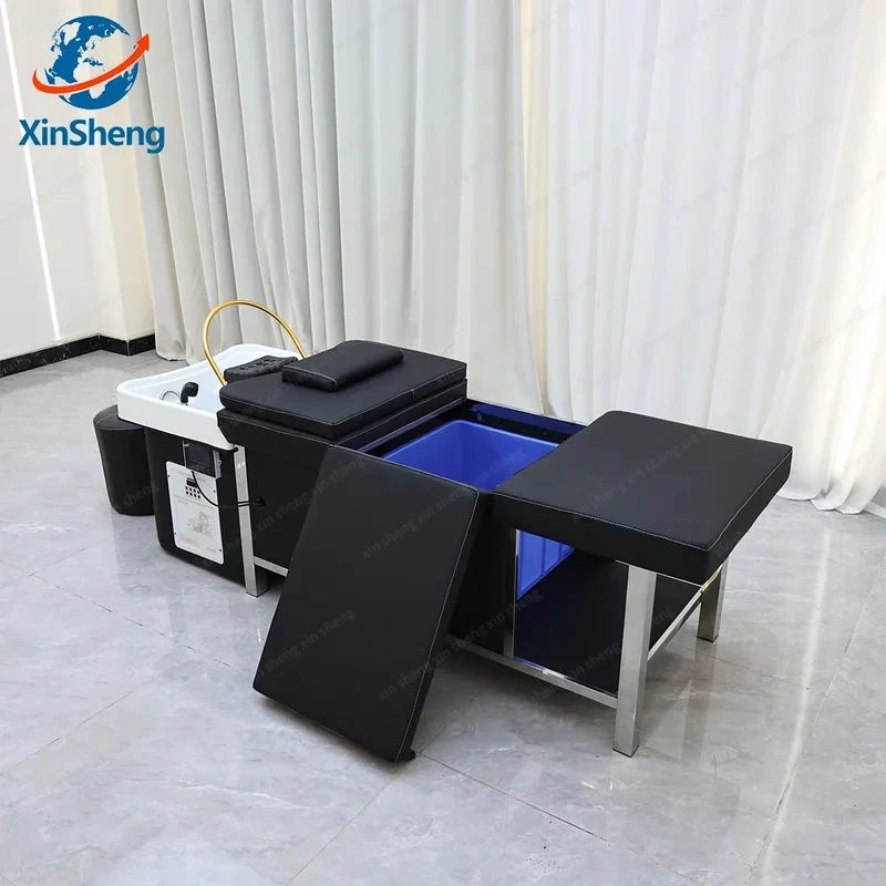Massage Table Massage Bed Shampoo Beds Head SPA Salon Furniture Hair Washing Equipment Beauty Care Bed Sofa Cushion