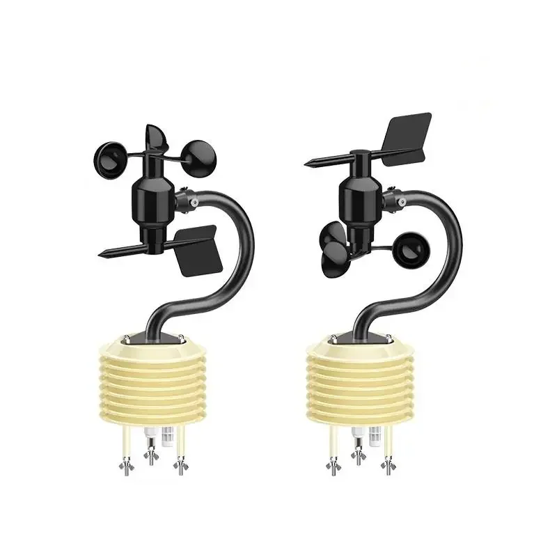 2026/ Output Air Temperature Humidity Gas Wind Speed And Direction Sensor All In One Compact Weather Station For Industrial