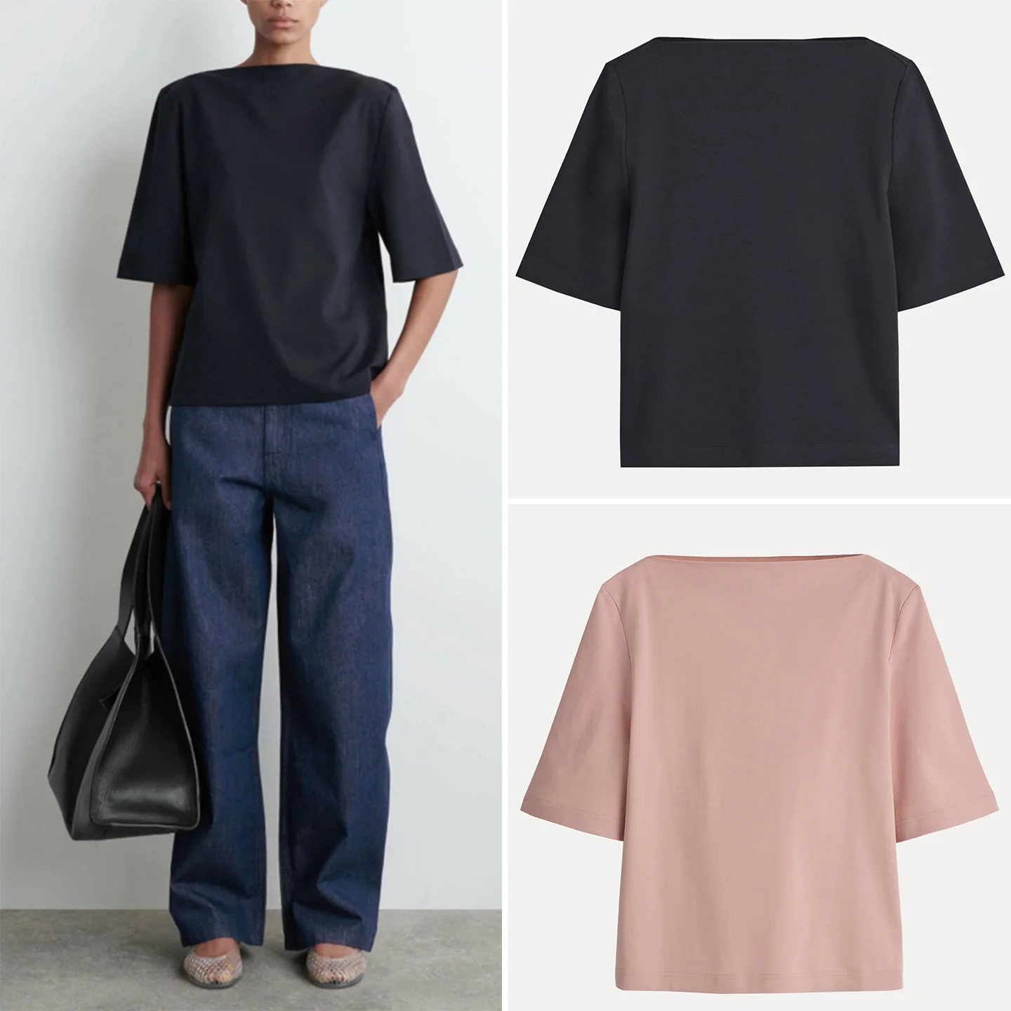 

Повседневная футболка Sle Boat Ne, женская модная универсальная осень 2023, Новое поступление, удобный женский топ, бренд Z